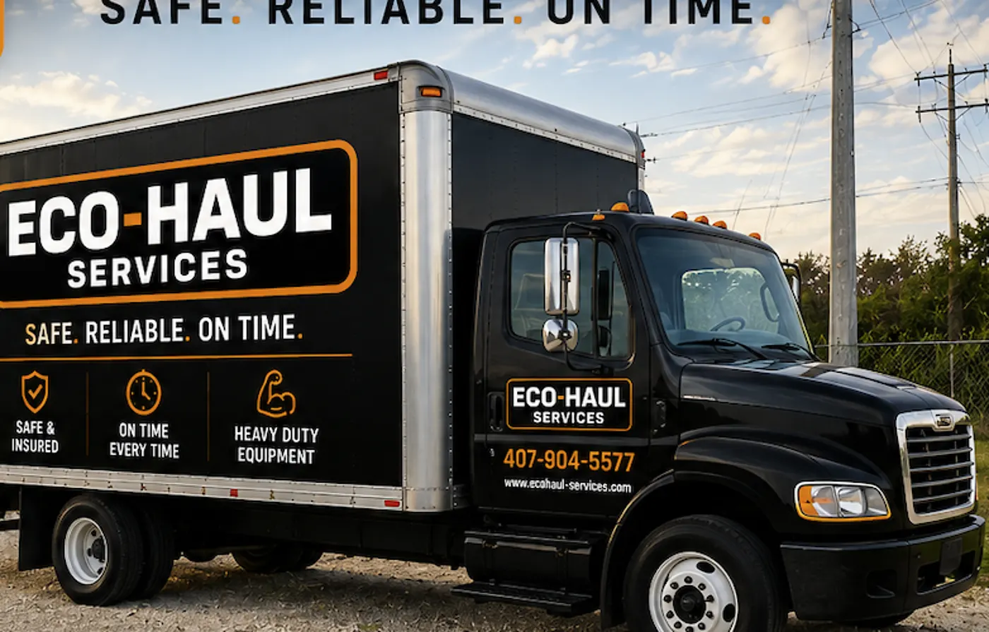 Eco Haul Services box truck